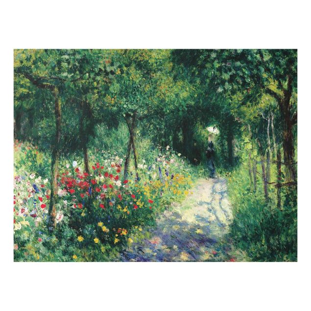 Quadri in vetro riproduzioni Auguste Renoir - Donne in giardino