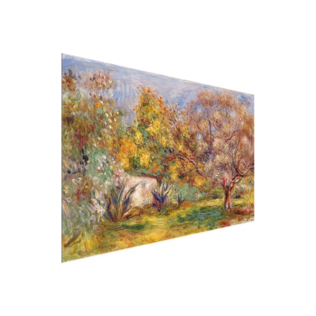 Quadro alberi Auguste Renoir - Giardino degli ulivi