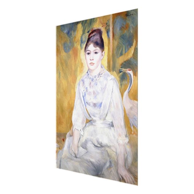 Riproduzioni quadri Auguste Renoir - Giovane ragazza con cigno