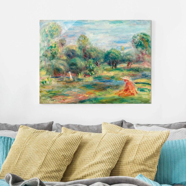 Quadro paesaggio Auguste Renoir - Paesaggio a Cagnes
