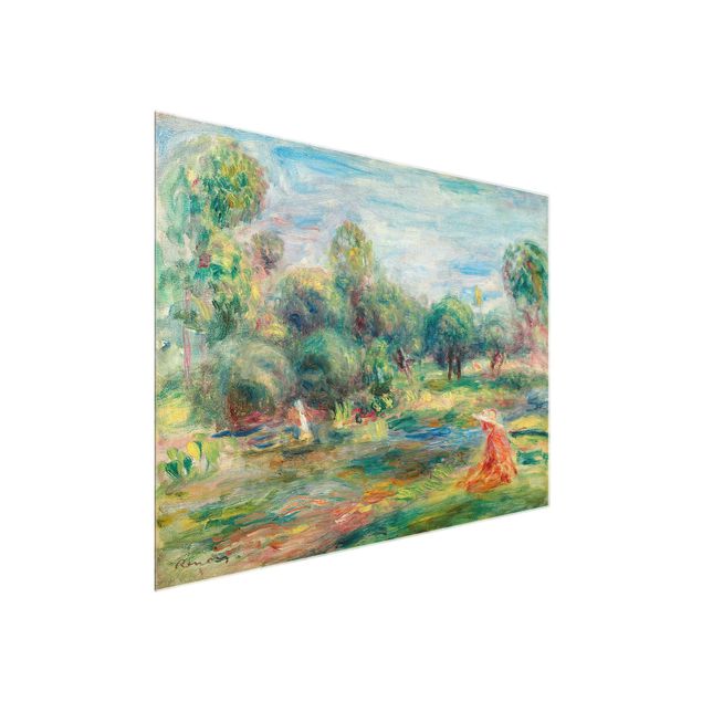 Quadro alberi Auguste Renoir - Paesaggio a Cagnes