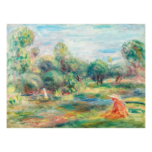 Quadri Impressionismo Auguste Renoir - Paesaggio a Cagnes