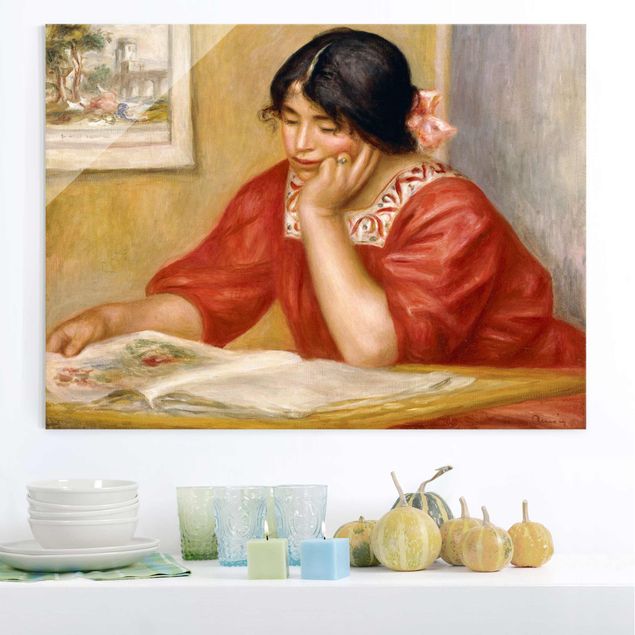 Riproduzioni Auguste Renoir - Leontine che legge