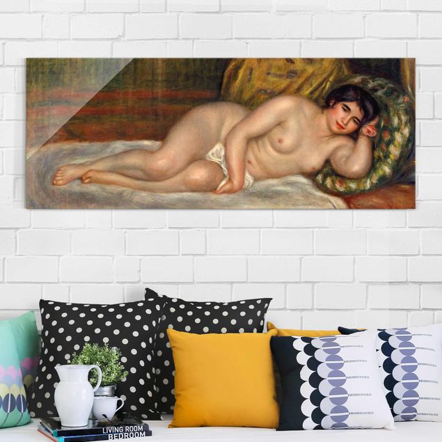 Stampe quadri famosi Auguste Renoir - Nudo sdraiato, la fonte