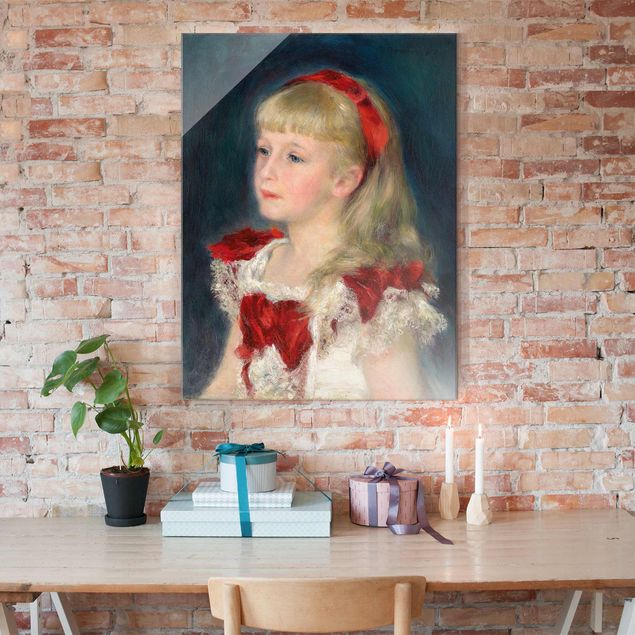 Correnti artistiche Auguste Renoir - Mademoiselle Grimprel con nastro rosso