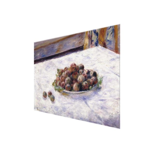 Riproduzioni quadri famosi Auguste Renoir - Natura morta, un piatto di prugne