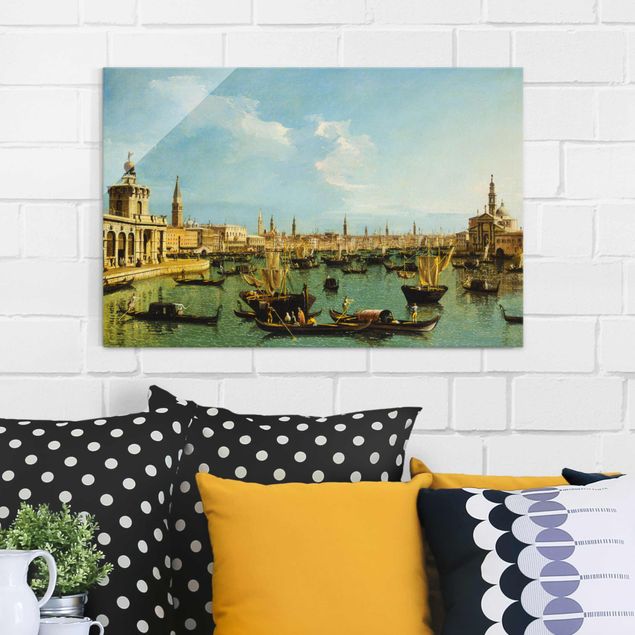 Quadro espressionismo Bernardo Bellotto - Bacino di San Marco, Venedig