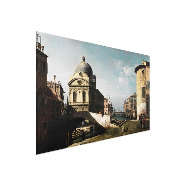 Riproduzioni quadri famosi Bernardo Bellotto - Capriccio veneziano