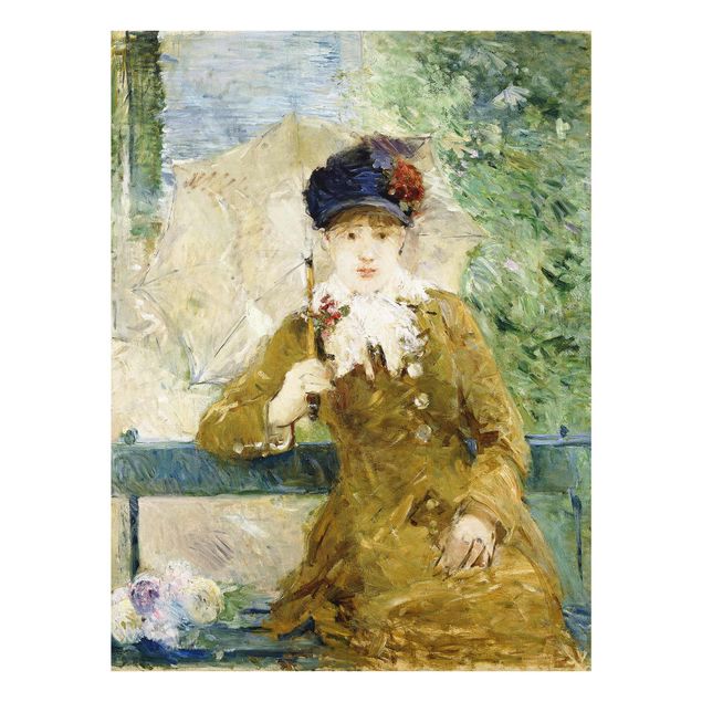 Riproduzione quadri famosi Berthe Morisot - Signora con ombrellino