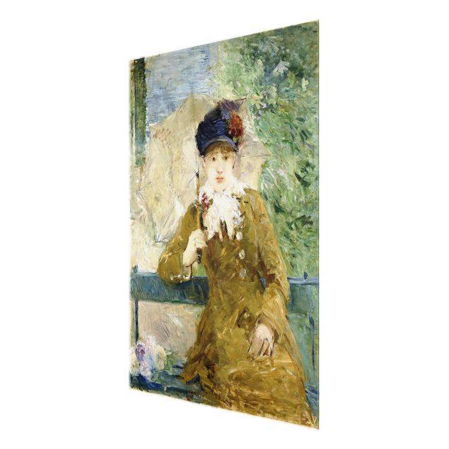 Stampe Berthe Morisot - Signora con ombrellino