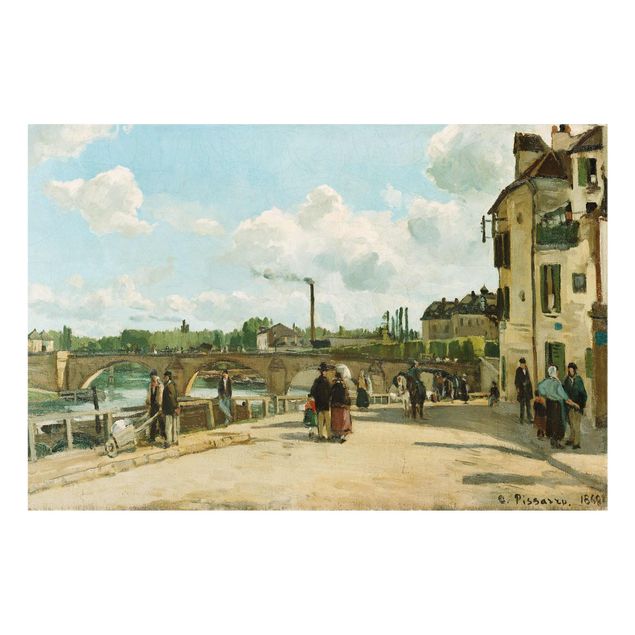 Riproduzioni Camille Pissarro - Veduta di Pontoise