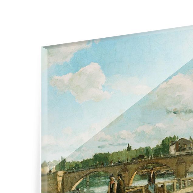 Quadri in vetro architettura e skylines Camille Pissarro - Veduta di Pontoise