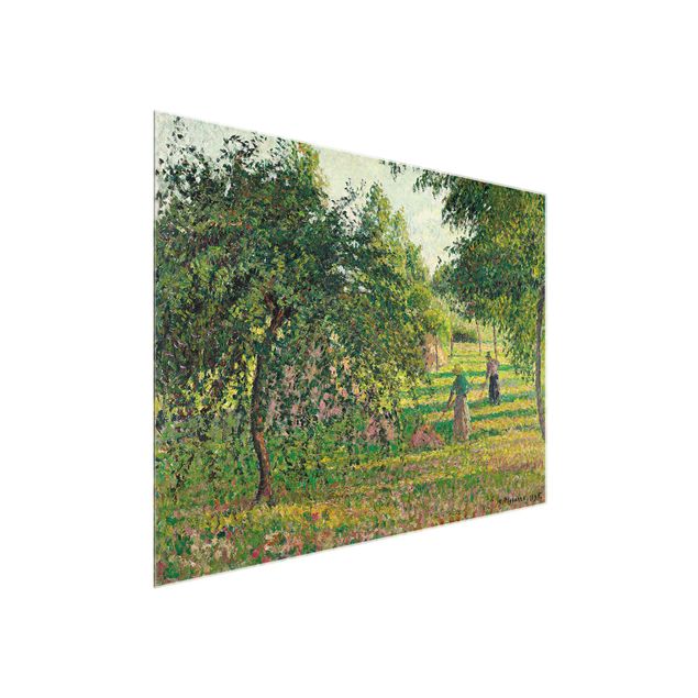 Quadri Romanticismo Camille Pissarro - Meli e ortiche, Eragny