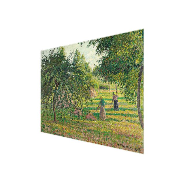 Quadro paesaggio Camille Pissarro - Meli e ortiche, Eragny