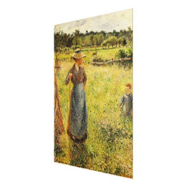 Quadri con paesaggio Camille Pissarro - Il fienaio
