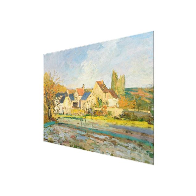 Correnti artistiche Camille Pissarro - Paesaggio a Osny vicino all'irrigazione