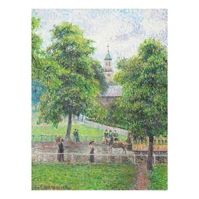 Quadri post impressionismo Camille Pissarro - Chiesa di Sant'Anna, Kew, Londra