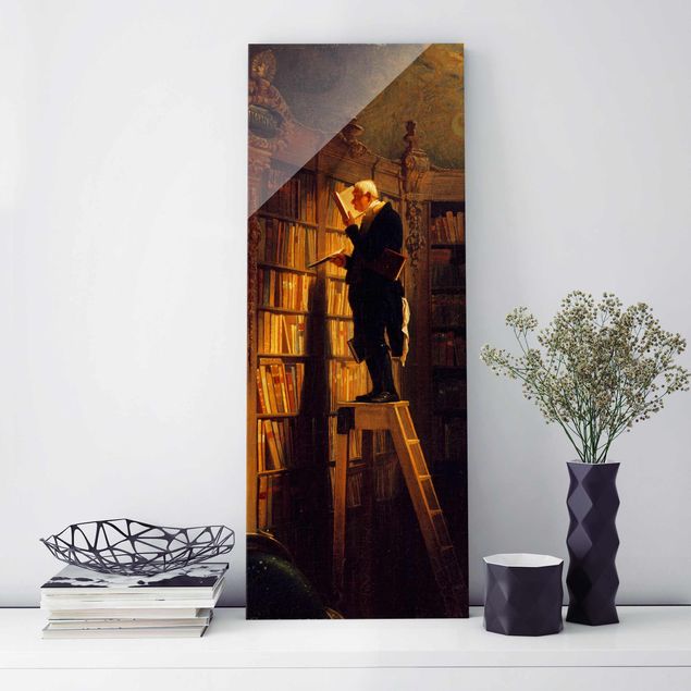 Romanticismo quadri Carl Spitzweg - Il topo di biblioteca