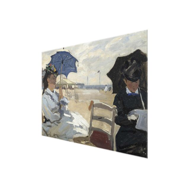 Quadri paesaggistici Claude Monet - Sulla spiaggia di Trouville