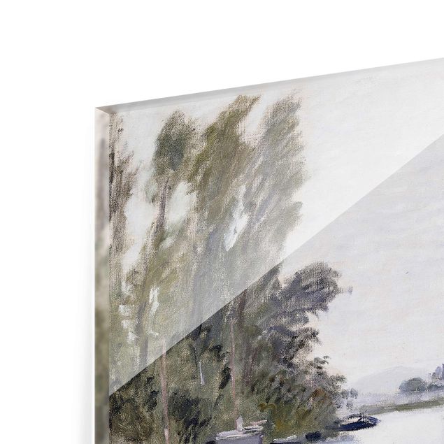 Quadri in vetro riproduzioni Claude Monet - Argenteuil vista dal piccolo braccio della Senna