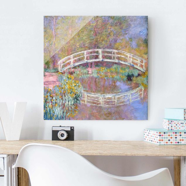 Quadro paesaggio Claude Monet - Ponte del giardino di Monet