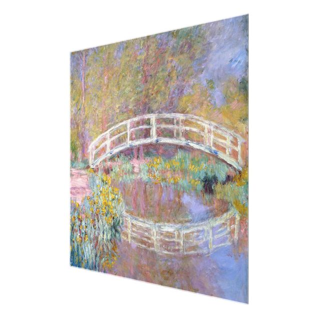 Quadri con fiori Claude Monet - Ponte del giardino di Monet