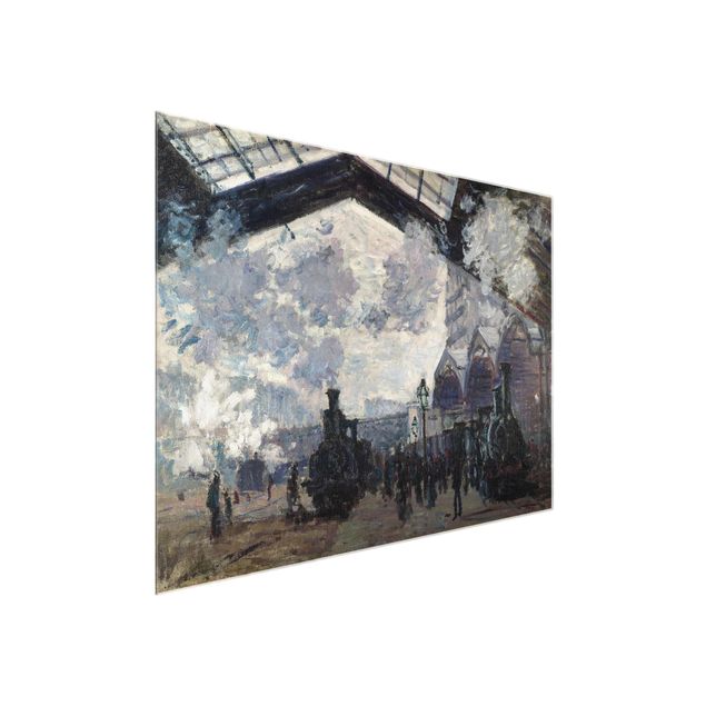 Stile di pittura Claude Monet - Gare Saint Lazare