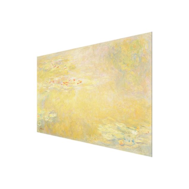 Quadri in vetro riproduzioni Claude Monet - Lo stagno delle ninfee