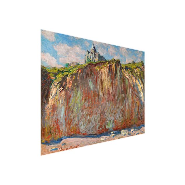 Quadri Impressionismo Claude Monet - La chiesa di Varengeville alla luce del mattino