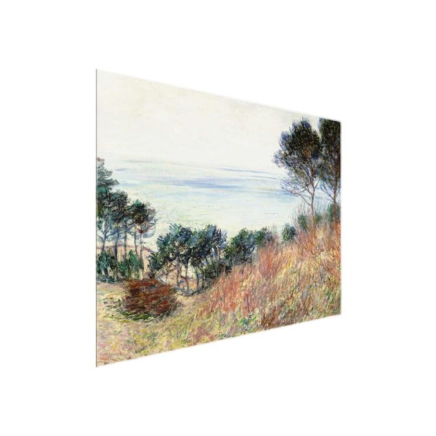 Quadri in vetro con costa Claude Monet - La costa di Varengeville