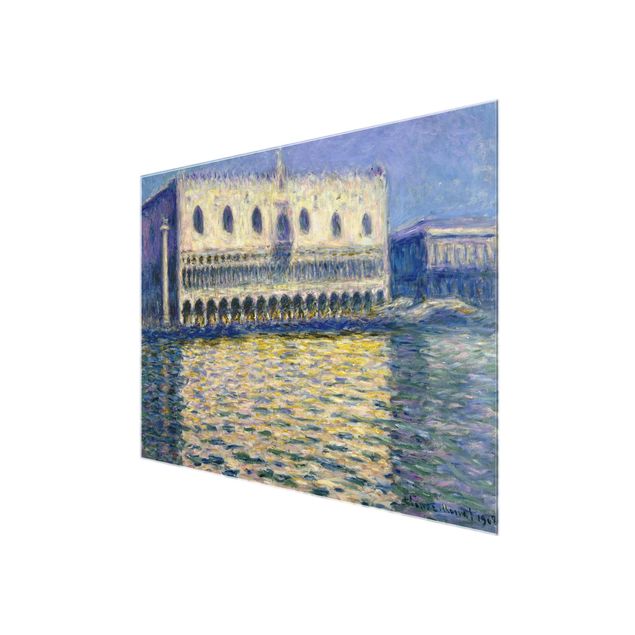 Quadri in vetro riproduzioni Claude Monet - Il Palazzo Ducale