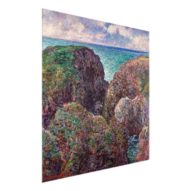 Quadri Impressionismo Claude Monet - Gruppo di rocce a Port-Goulphar