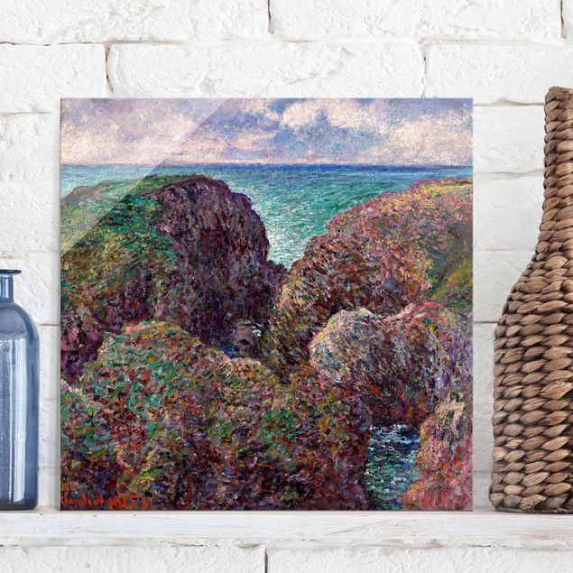 Riproduzioni Claude Monet - Gruppo di rocce a Port-Goulphar