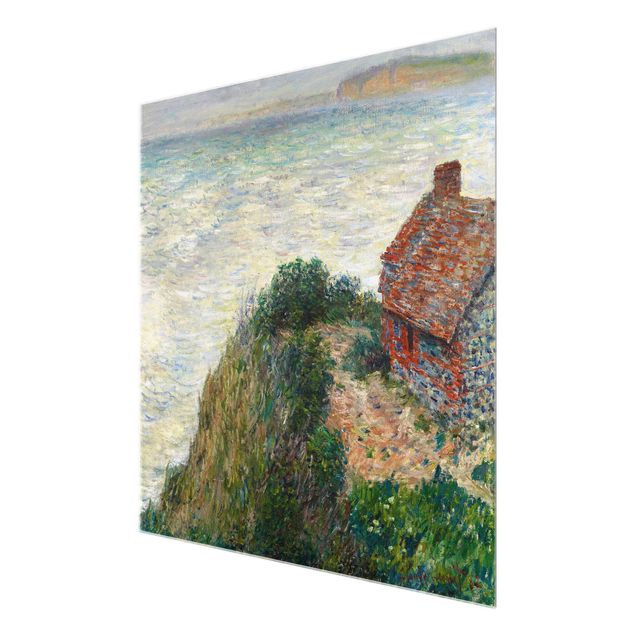 Impressionismo quadri Claude Monet - Casa di pescatori a Petit Ailly