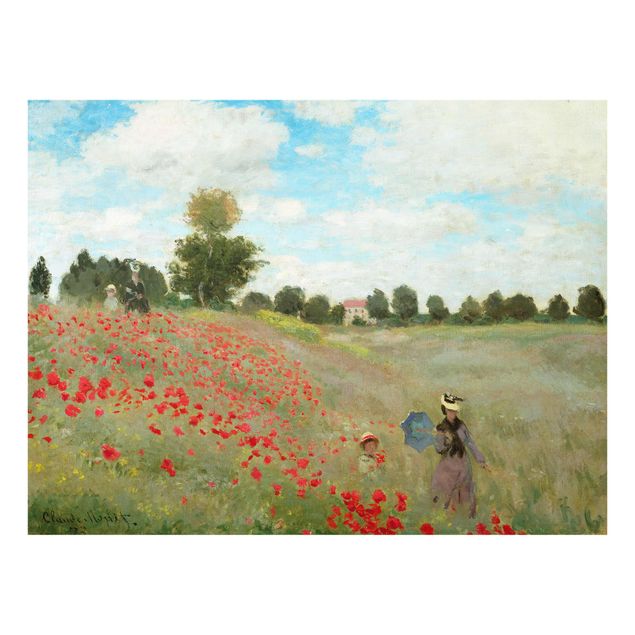 Stile artistico Claude Monet - Campo di papaveri vicino ad Argenteuil