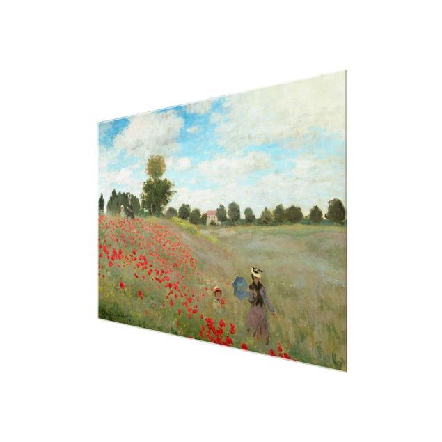 Impressionismo quadri Claude Monet - Campo di papaveri vicino ad Argenteuil