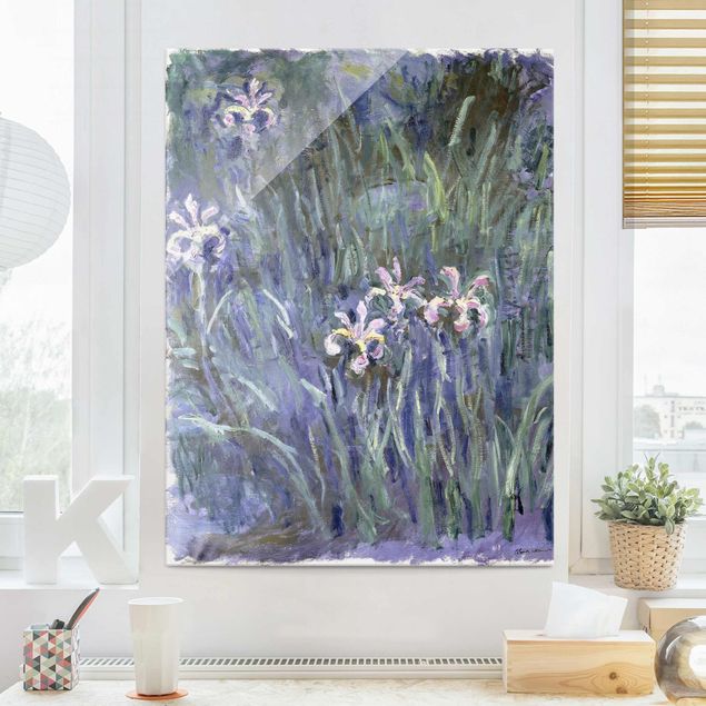 Stile artistico Claude Monet - Iris