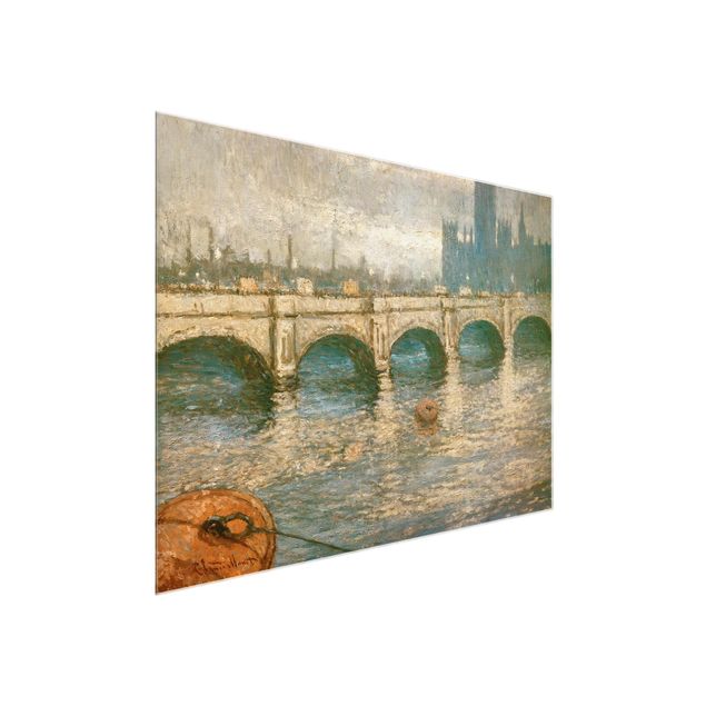 Quadri di Londra Claude Monet - Il ponte sul Tamigi e il palazzo del Parlamento a Londra