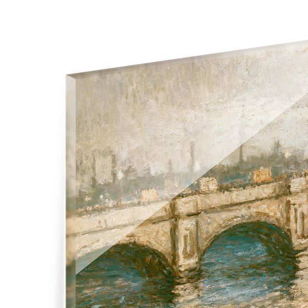Quadri moderni per arredamento Claude Monet - Il ponte sul Tamigi e il palazzo del Parlamento a Londra