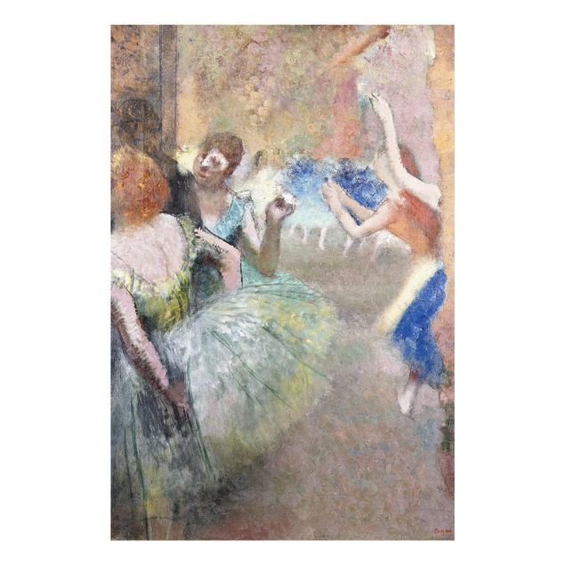 Quadri in vetro riproduzioni Edgar Degas - Scena di balletto