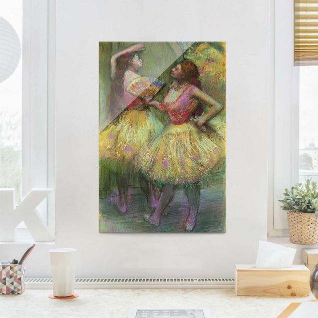 Ballerine quadro Edgar Degas - Due ballerini prima di andare in scena