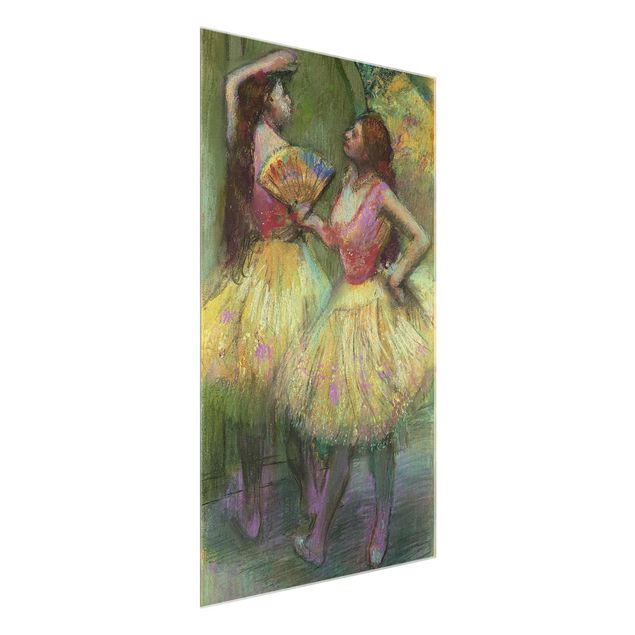 Impressionismo quadri Edgar Degas - Due ballerini prima di andare in scena