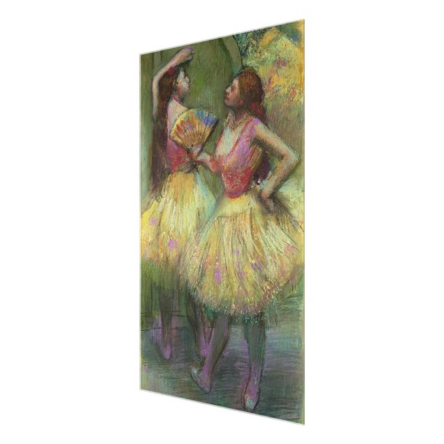 Quadri moderni per arredamento Edgar Degas - Due ballerini prima di andare in scena