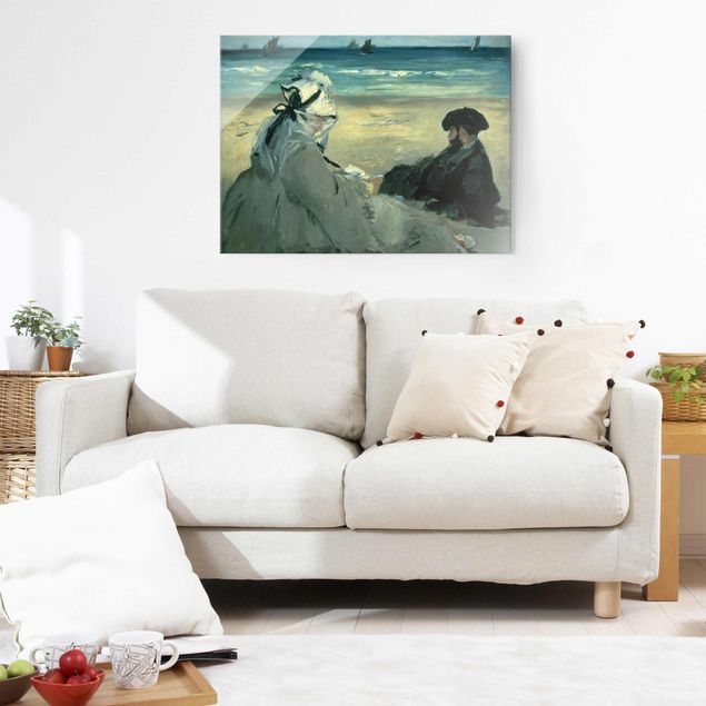 Quadri Impressionismo Edouard Manet - Sulla spiaggia