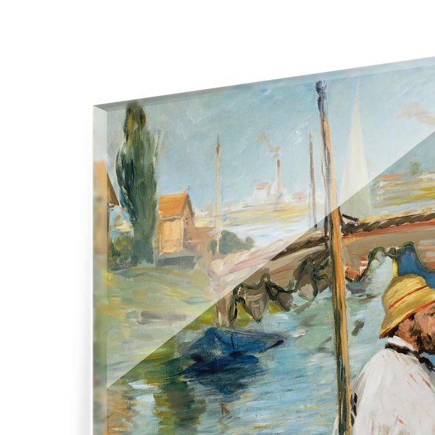 Edouard manet quadri Edouard Manet - Claude Monet dipinge sulla barca del suo studio