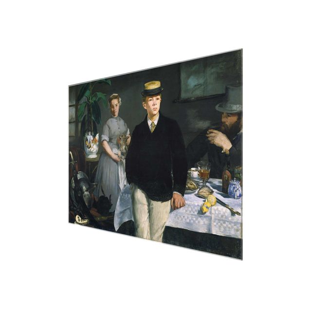 Riproduzione quadri famosi Edouard Manet - Pranzo nello studio