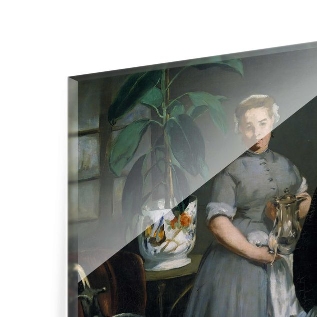 Quadri Manet Edouard Manet - Pranzo nello studio