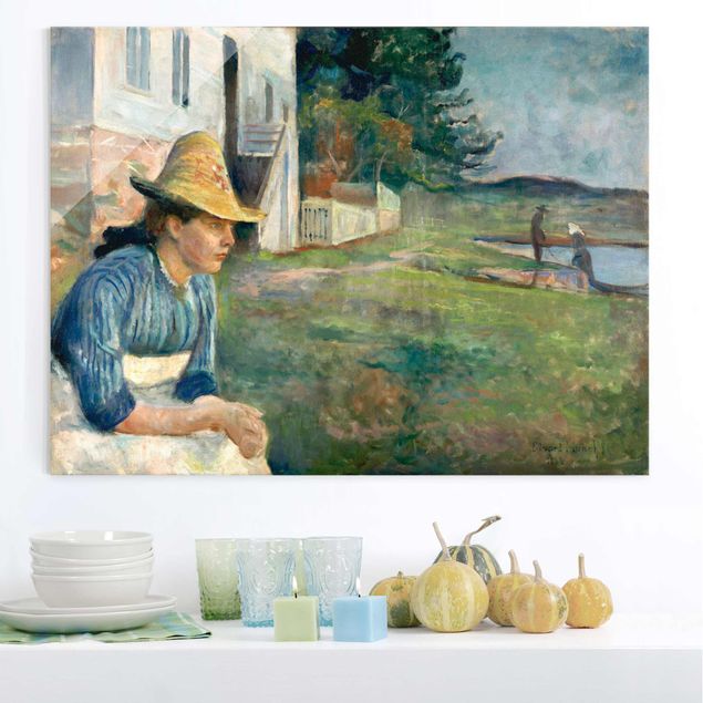 Quadri espressionisti Edvard Munch - Sera