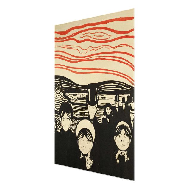 Quadro moderno Edvard Munch - Ansia