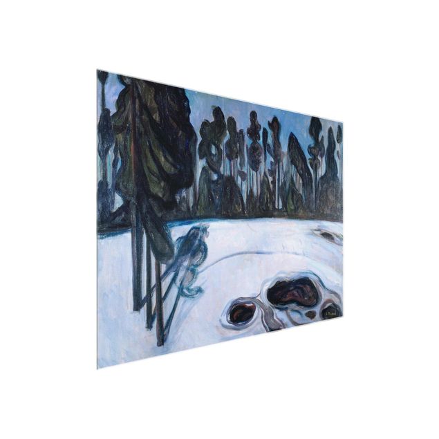Quadri paesaggistici Edvard Munch - Notte stellata